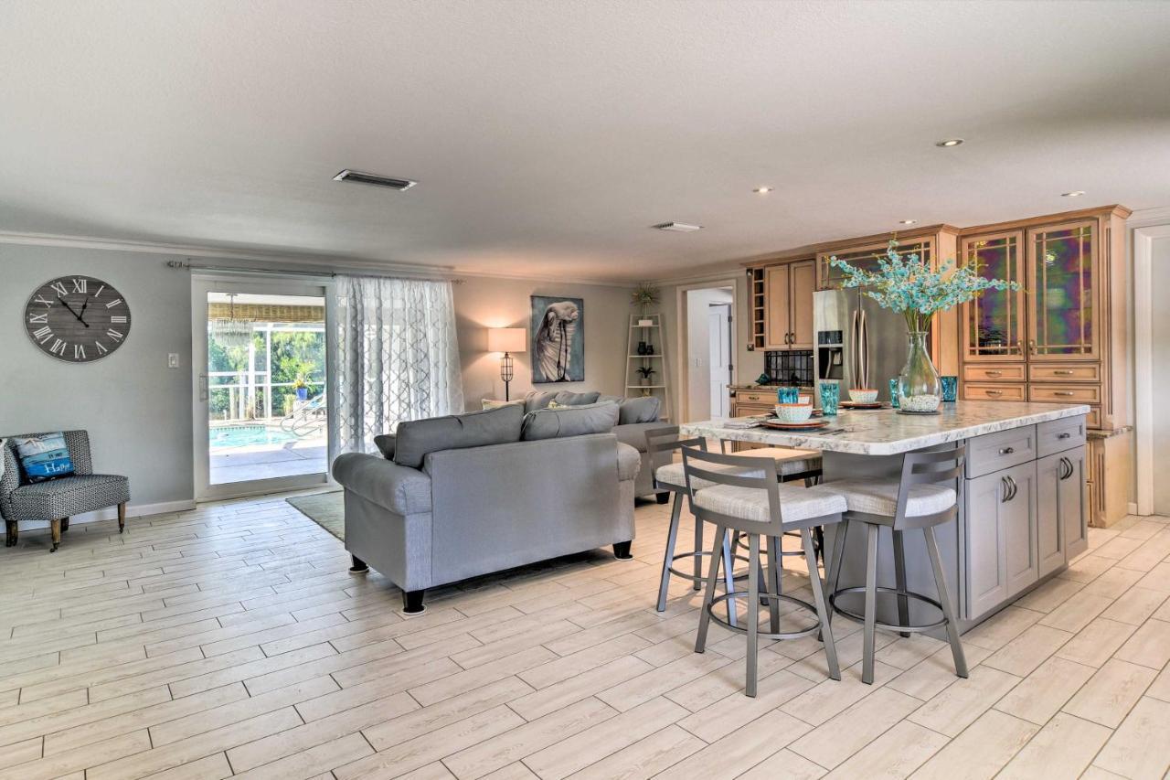 Waterfront Bradenton Home Heated Pool And Fire Pit Eksteriør billede
