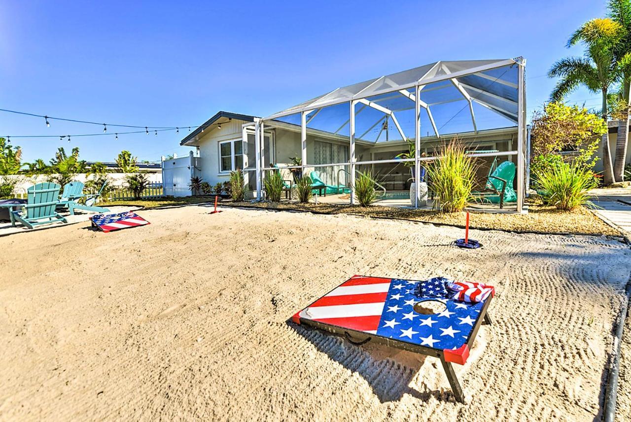 Waterfront Bradenton Home Heated Pool And Fire Pit Eksteriør billede
