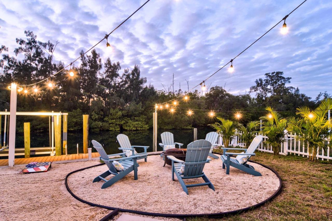 Waterfront Bradenton Home Heated Pool And Fire Pit Eksteriør billede